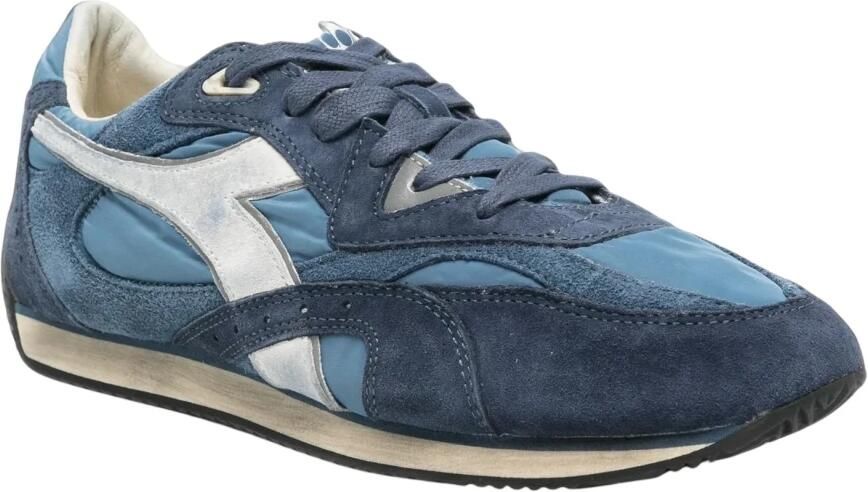 Diadora Heritage Equipe Revenge Nylon Used Blauw - Foto 2