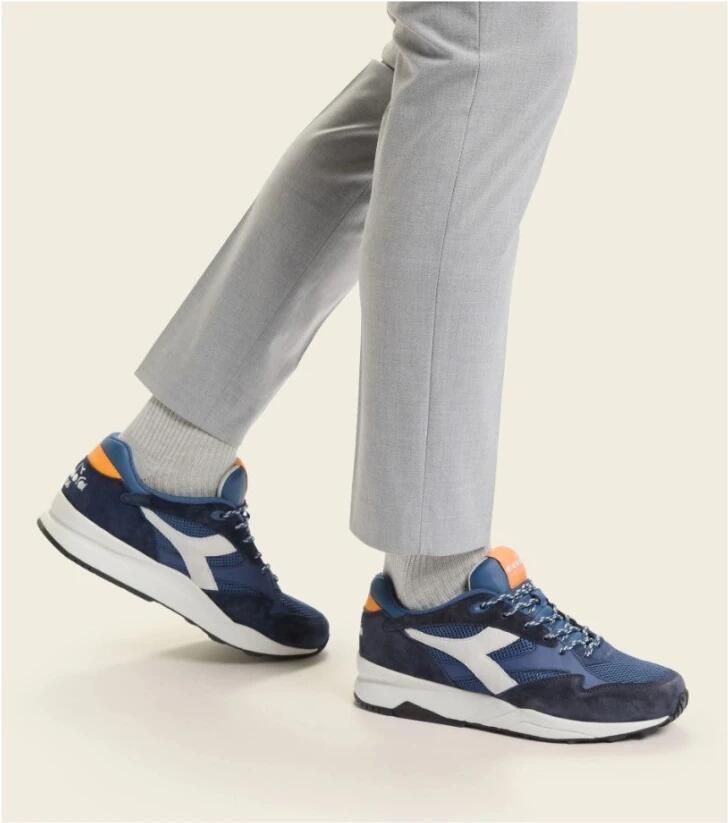 Diadora Heritage Eclipse Premium Sneakers 60030 Blauw Heren - Foto 5