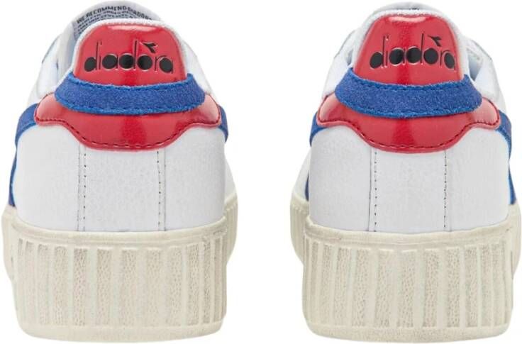 Diadora Prem Game Step Lage Sneakers Wit - Foto 2