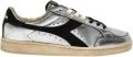 Diadora Lage Sneakers PRESTIGE 80 201.18227 METAL USED-90002 ARGENTO - Grijs