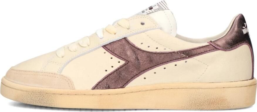 Diadora Heritage Prestige Sneakers Leer Dames Beige - Foto 2