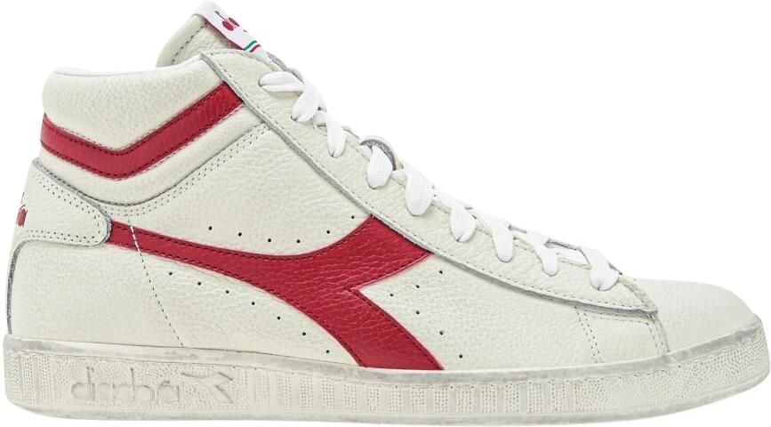 DIADORA Hoge Sneakers Game High Waxed Leer Wit
