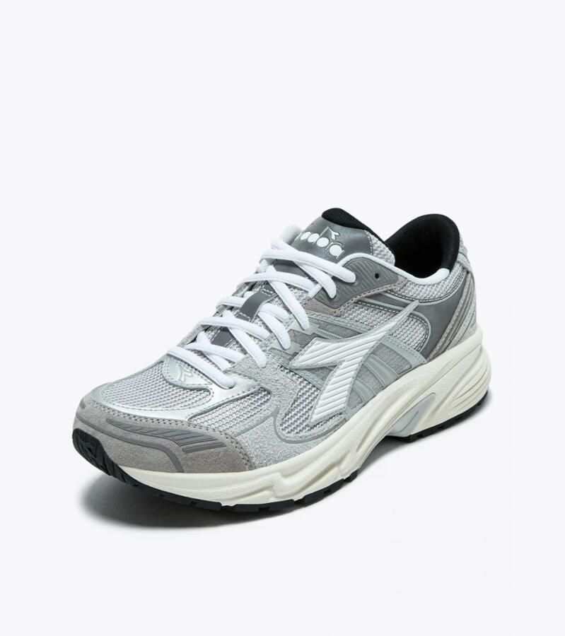 DIADORA Lage Sneakers Mesh Combi Runner Suède Grijs - Foto 2