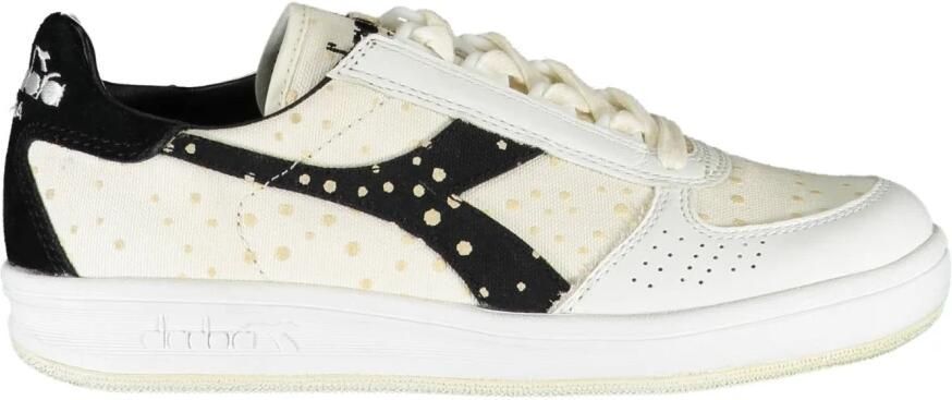 Diadora Sportieve witte vetersneakers met contrastdetails - Foto 2