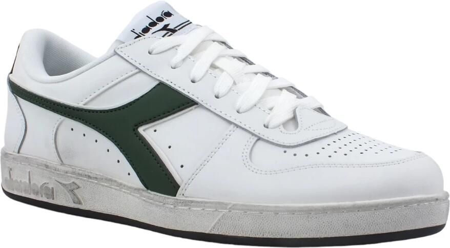 Diadora Magic Basket Low Icona Lage sneakers Leren Sneaker Heren Wit - Foto 5