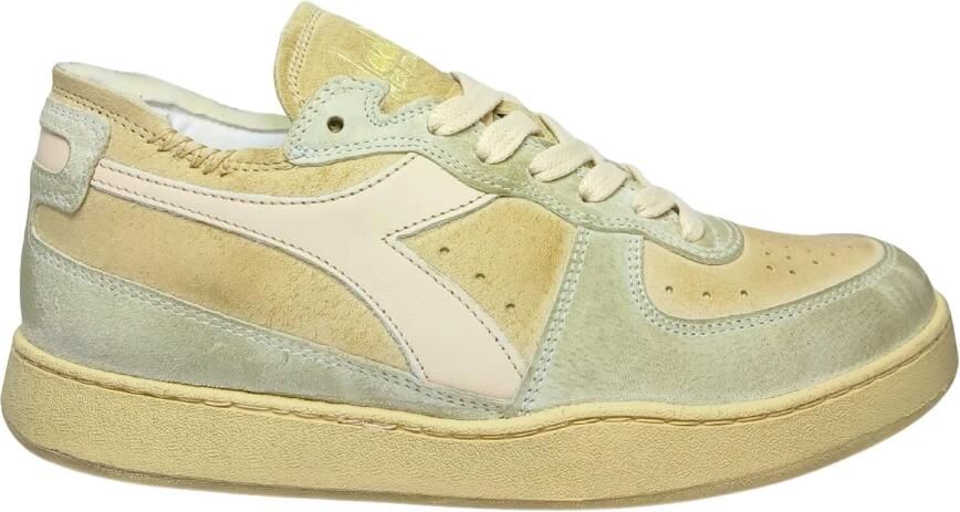 Diadora Heritage mis basket pigskin sneakers beige 25008 beige almond oil suede 38(5 ) - Foto 2