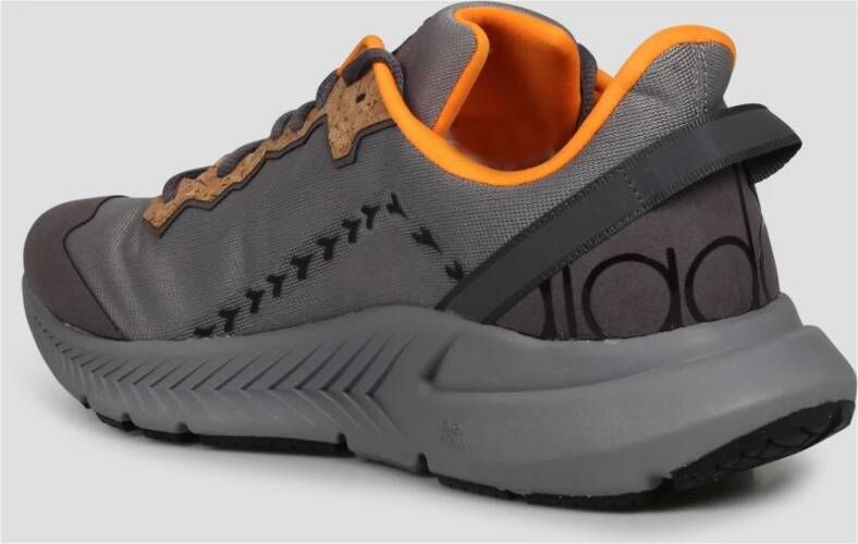 Diadora Grijze Heritage Sneakers met Gerecycled Polyester Gray Heren