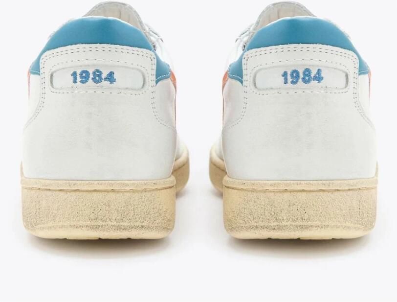 Diadora Sneakers Lage sneakers Leer MI basket low Blauw combi - Foto 3