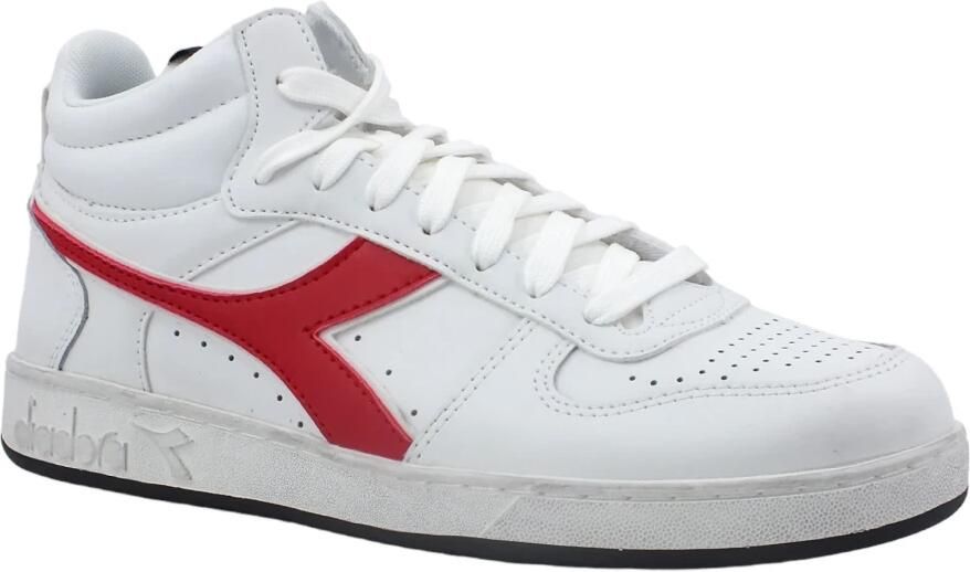Diadora Icona Sneakers Lente Zomer Ledercollectie White - Foto 3