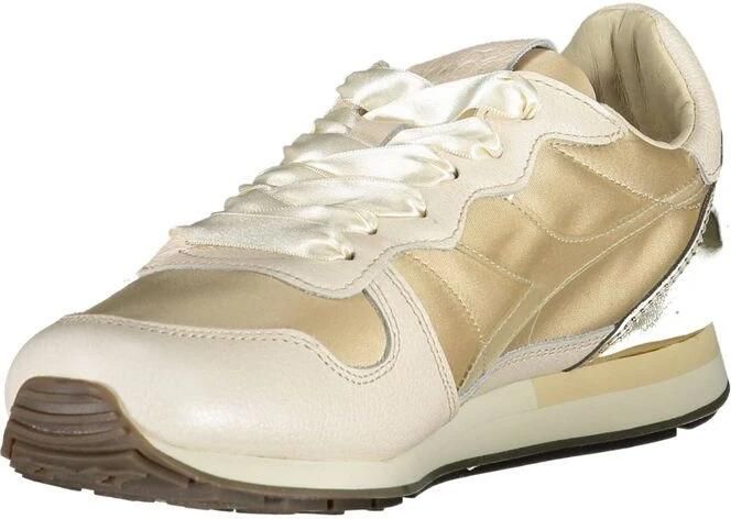 Diadora Beige Vetersneakers met Contrasterende Details Multicolor Dames - Foto 2