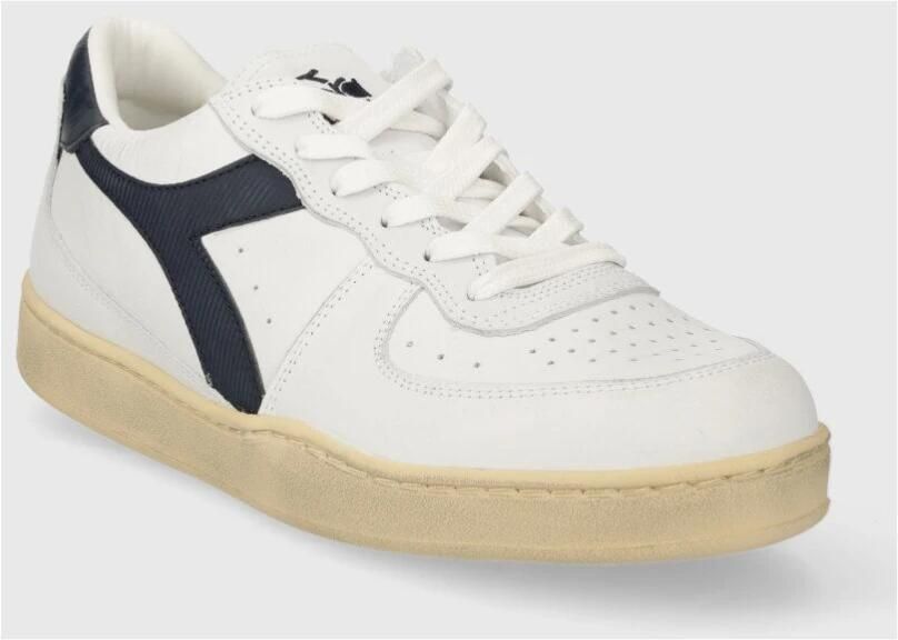 Diadora Sneakers 179043.C4656 MI BASKET LOW USD-BIANCO BLU PROFONFO - Foto 8