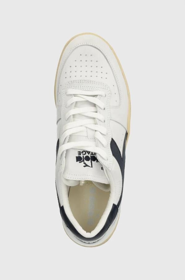 Diadora Sneakers 179043.C4656 MI BASKET LOW USD-BIANCO BLU PROFONFO - Foto 6
