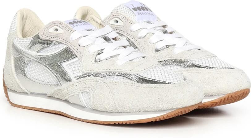 DIADORA HERITAGE Lage Sneakers Dames Equipe Revenge Suède Grijs - Foto 5