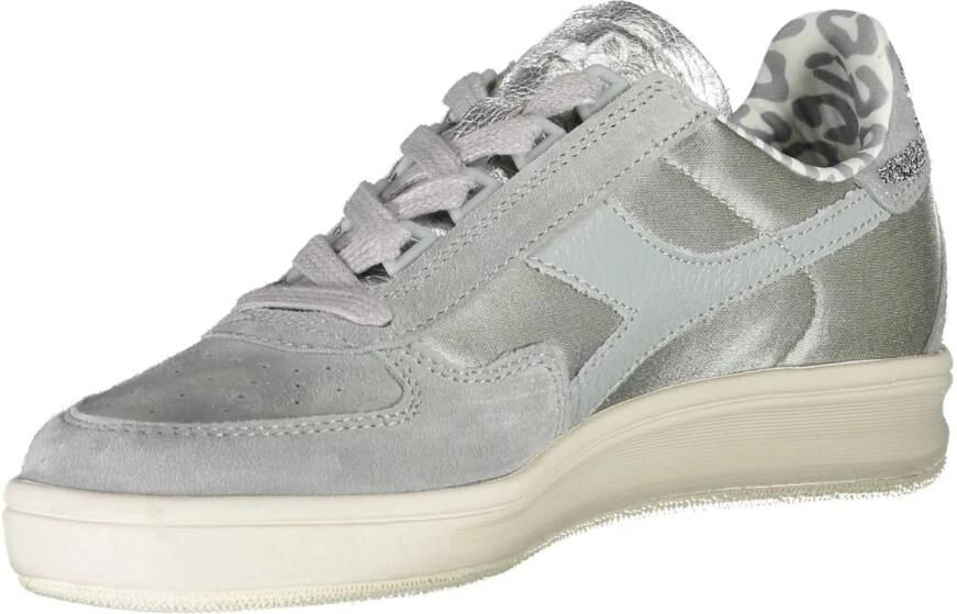 Diadora Sprankelende Grijze Vetersneakers met Swarovski Kristallen Gray Dames - Foto 2