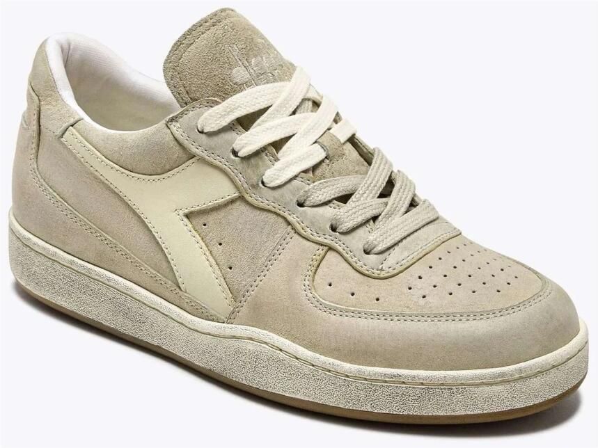 Diadora Heritage Basket Suede Low Used Sneakers Beige Heren - Foto 5