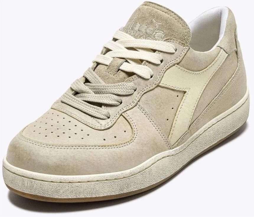 Diadora Heritage Basket Suede Low Used Sneakers Beige Heren - Foto 2