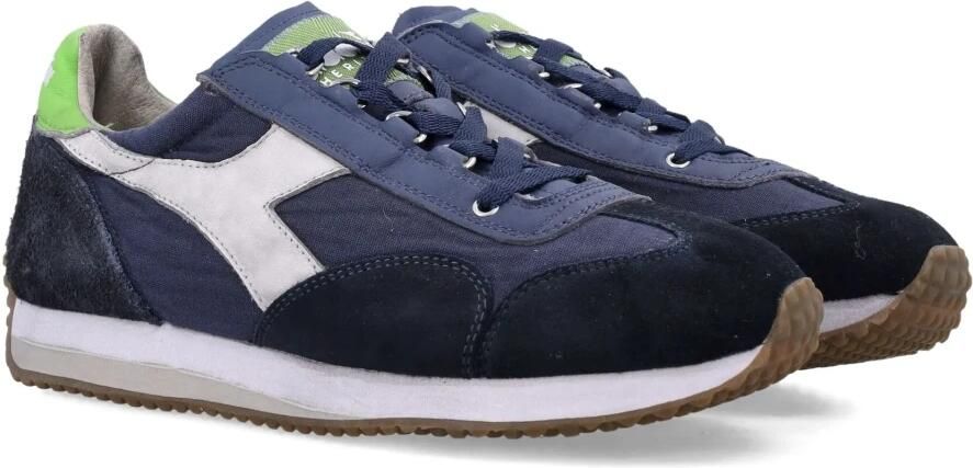 Diadora Vintage Lage Sneakers Blauw
