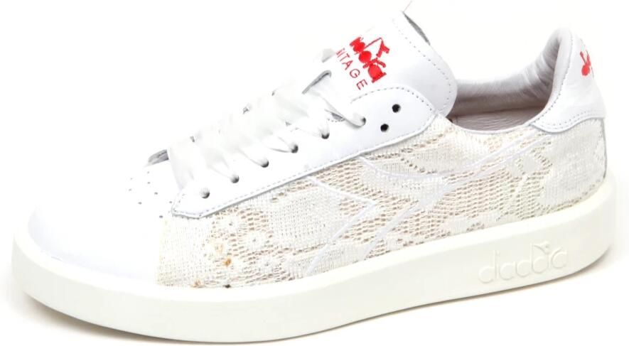 Diadora White Heritage Game W Fuse Schoenen - Foto 3
