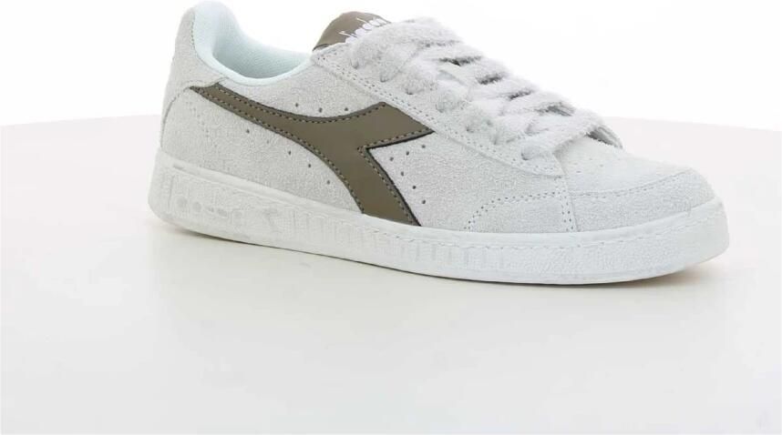 Diadora Witte lage damessneakers