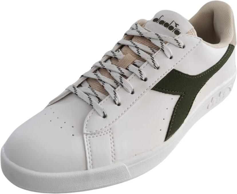 Diadora Witte Lage Top Casual Sneakers Unisex - Foto 2
