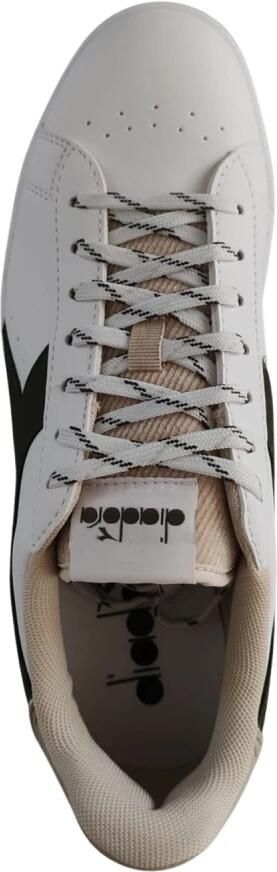 Diadora Witte Lage Top Casual Sneakers Unisex - Foto 3