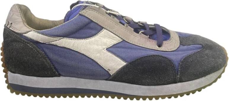 Diadora Dirty Stone Wash Evo Sneakers Purple Heren