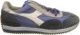 Diadora Dirty Stone Wash Evo Sneakers Paars Heren - Thumbnail 1