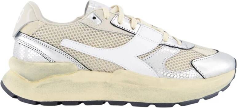 Diadora Heritage Mercury Elite Cobra Used Ecru Zilver