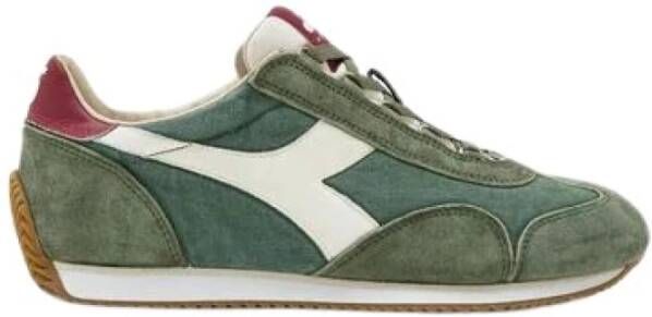 Diadora Stone Wash Canvas Sneakers Green Heren