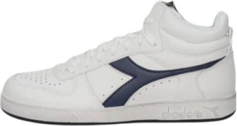 Retro Sneaker Magic Basket Demio Icona Hoge sneakers Leren Sneaker Wit - Foto 7