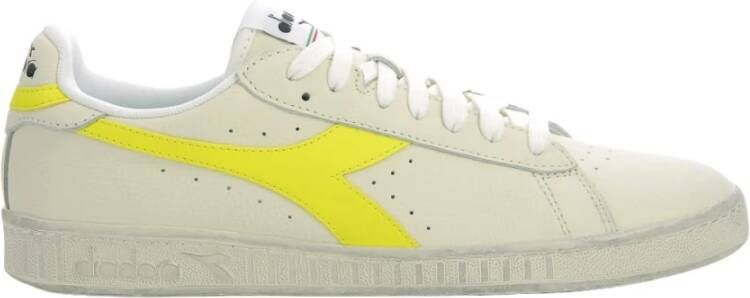 Diadora Fluo Wax Lage Top Sneakers Beige Unisex