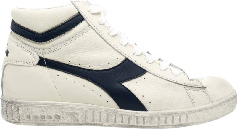 Diadora Sneakers Game L Hoge Wax Wit Streetwear Volwassen - Foto 9