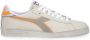 Diadora Comfortabele Low Icona Sneakers Beige Heren - Thumbnail 2