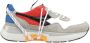 Diadora Gebreide Sneaker H9000 TXS H Rood Dames - Thumbnail 1