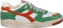 Diadora Gebruikte Italia Sneakers Bruin Cotto Multicolor Heren - Thumbnail 1