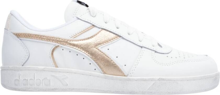 Diadora Gouden Sneaker Beperkte Oplage White Dames
