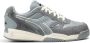 Diadora Grijze Canvas High Top Sneakers - Thumbnail 1