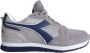Diadora Grijze Canvas Sneakers - Thumbnail 1
