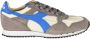 Diadora Sportieve Grijze Veterschoenen met Contrastdetails Gray Dames - Thumbnail 1