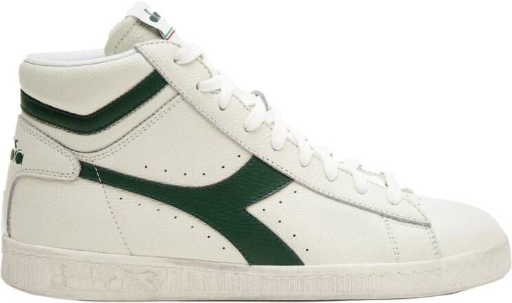 Diadora Witte Hoge Sneaker Game L High Waxed