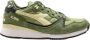 Diadora Groene Leren Sneaker V7000 - Thumbnail 1