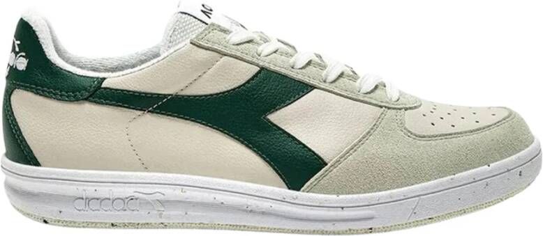 Diadora Heren Sneakers Herfst Winter Collectie 100% Leer Green Heren