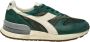 Diadora Groene Nubuck Sneaker Retro Collectie - Thumbnail 1
