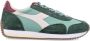 Diadora Groene Sneakers met Veters en Appliqué Logo - Thumbnail 1
