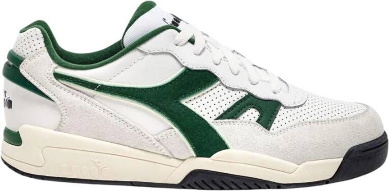 Diadora Retro Tennis Geïnspireerde Sportieve Sneaker Multicolor Heren