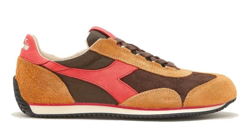 Diadora Heritage Equipe Italia Bruin Chestnut Sneaker Bruin Heren