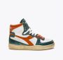 Diadora Dames Mi Basket Used Metal Mix Sneaker Multicolour - Thumbnail 8