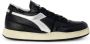 Diadora Sneakers Dames Lage sneakers Damesschoenen Leer Venus tech dirty Zwart - Thumbnail 7