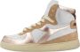 Diadora Mi Basket sneaker van leer met metallic finish - Thumbnail 2