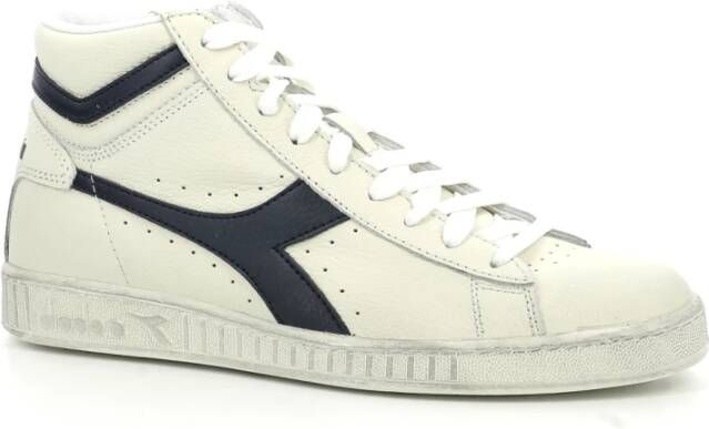 Diadora Hoge Waxed Sneakers White Heren